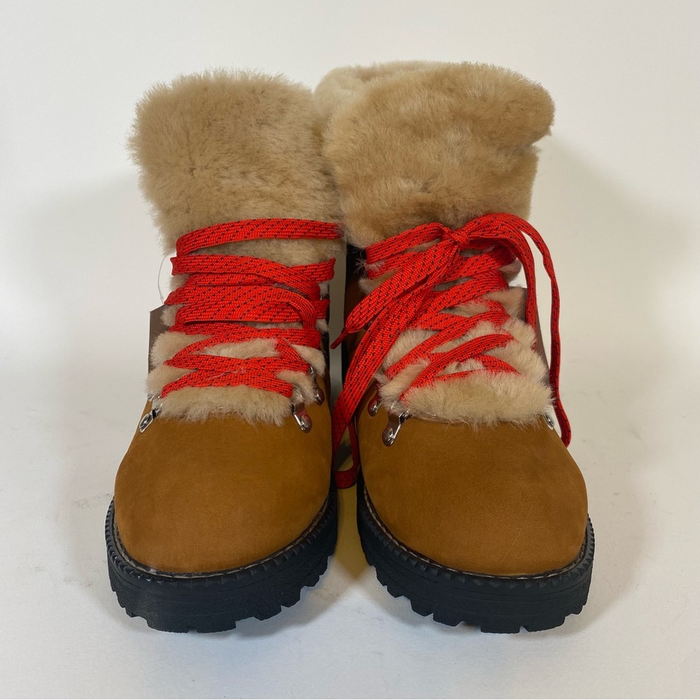 NWT | J. CREW | Nordic Fur Hiking Boots size 9 - Picture 2 of 8